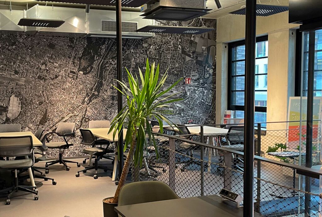 Meetingbereich mit stylischem Interior